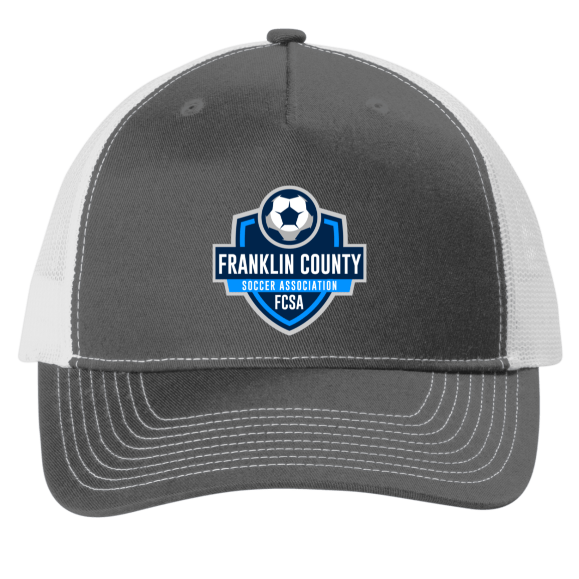 C405 Port Authority Snapback 5 - Panel Trucker Cap - 931 Graphics